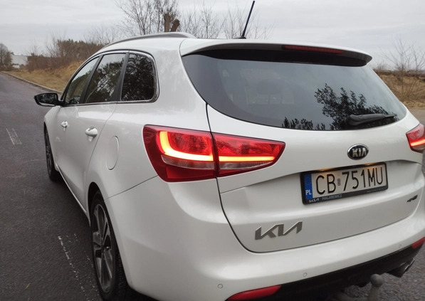 Kia Ceed cena 44500 przebieg: 91619, rok produkcji 2016 z Bydgoszcz małe 352